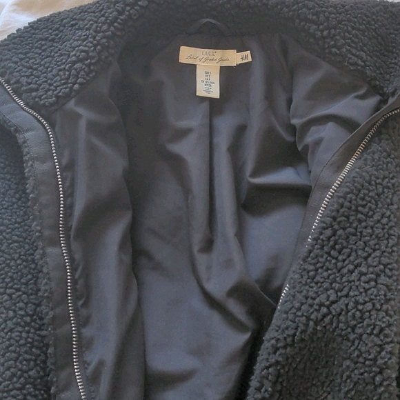 Faux sherpa jacket with pockets - Picture 3 of 3
